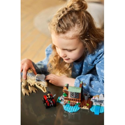 Конструктор LEGO Jurassic World Втеча річкою від тиранозавра (76975)