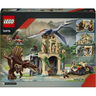 Конструктор LEGO Jurassic World Повітряна місія зі спинозавром і кетцалькоатлем (76976)