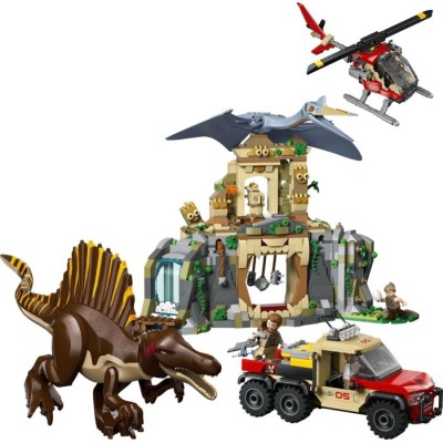 Конструктор LEGO Jurassic World Повітряна місія зі спинозавром і кетцалькоатлем (76976)