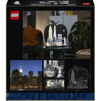 Конструктор LEGO® Architecture Нью-Йорк — «Велике яблуко» (21066)