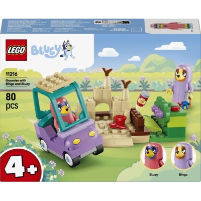 Конструктор LEGO® Bluey «Бабусі» з Бінго та Блуї (11216)