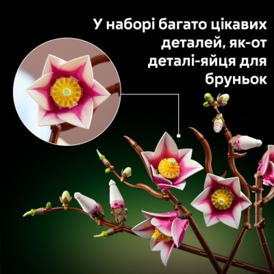 Конструктор LEGO® Botanicals Гілки магнолії (11510)