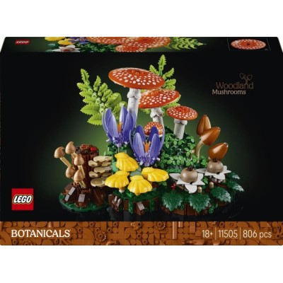 Конструктор LEGO® Botanicals Лісові гриби (11505)