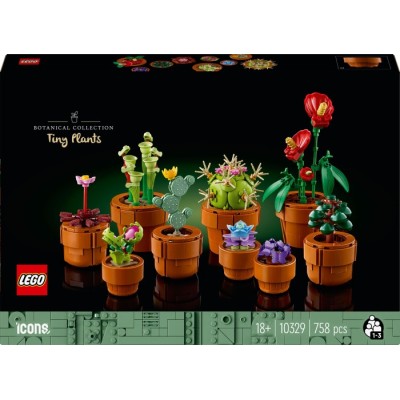 Конструктор LEGO® Botanicals Мініатюрні рослини (10329)