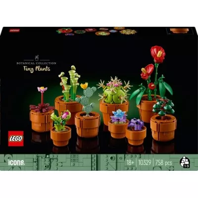 Конструктор LEGO® Botanicals Мініатюрні рослини (10329)