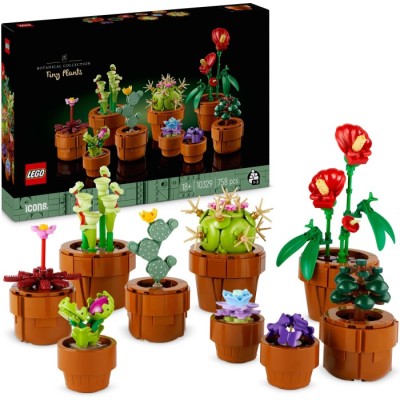 Конструктор LEGO® Botanicals Мініатюрні рослини (10329)