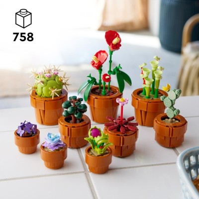 Конструктор LEGO® Botanicals Мініатюрні рослини (10329)
