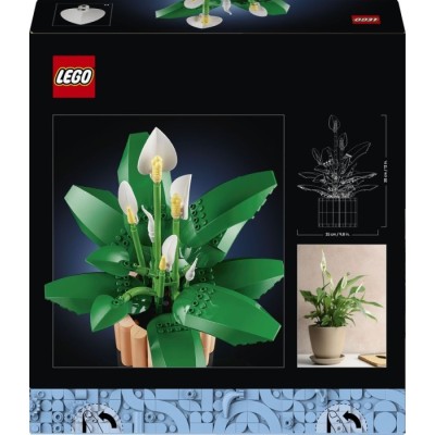 Конструктор LEGO® Botanicals Спатифілум (11504)