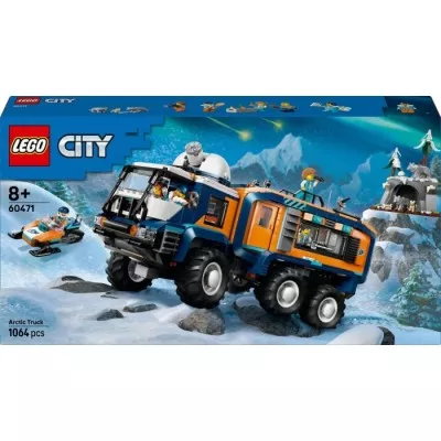 Конструктор LEGO® City Арктична дослідницька вантажівка з науковою лабораторією (60471)