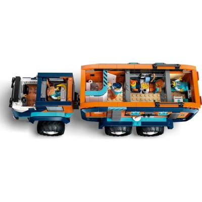 Конструктор LEGO® City Арктична дослідницька вантажівка з науковою лабораторією (60471)