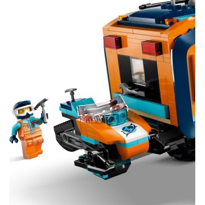 Конструктор LEGO® City Арктична дослідницька вантажівка з науковою лабораторією (60471)