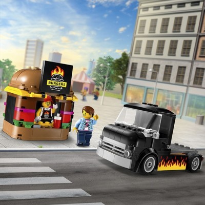 Конструктор LEGO® City Вантажівка з гамбургерами (60404)
