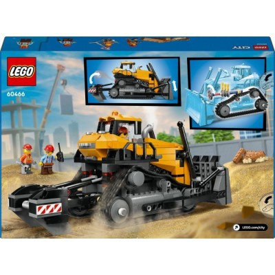 Конструктор LEGO® City Жовтий бульдозер (60466)