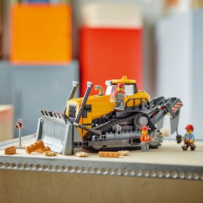 Конструктор LEGO® City Жовтий бульдозер (60466)