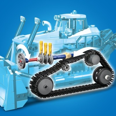 Конструктор LEGO® City Жовтий бульдозер (60466)