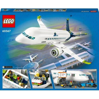 Конструктор LEGO® City Пасажирський літак (60367)