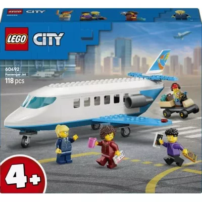 Конструктор LEGO® City Пасажирський літак (60492)
