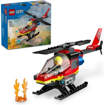 Конструктор LEGO® City Пожежний рятувальний гелікоптер (60411)