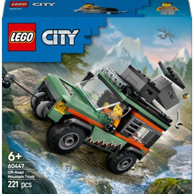 Конструктор LEGO® City Позашляхова гірська вантажівка 4x4 (60447)
