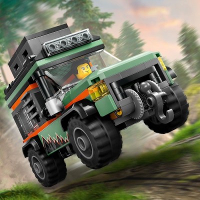 Конструктор LEGO® City Позашляхова гірська вантажівка 4x4 (60447)