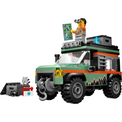 Конструктор LEGO® City Позашляхова гірська вантажівка 4x4 (60447)