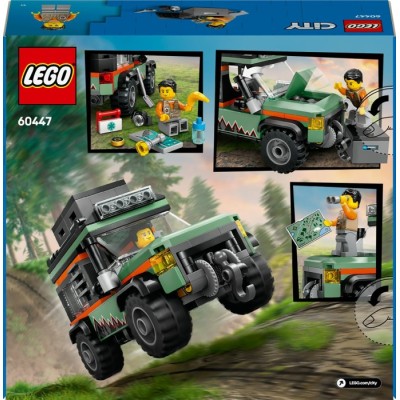 Конструктор LEGO® City Позашляхова гірська вантажівка 4x4 (60447)