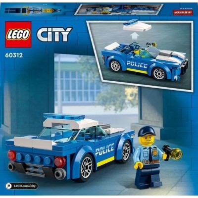 Конструктор LEGO® City Поліцейський автомобіль (60312)