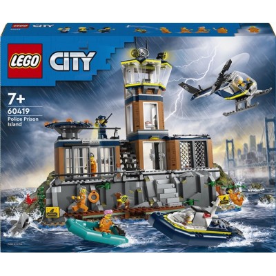Конструктор LEGO® City Поліцейський острів-в'язниця (60419)