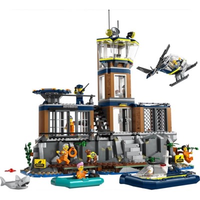 Конструктор LEGO® City Поліцейський острів-в'язниця (60419)