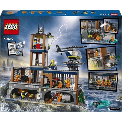 Конструктор LEGO® City Поліцейський острів-в'язниця (60419)