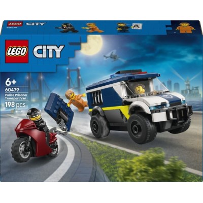 Конструктор LEGO® City Поліцейський фургон для перевезення в'язнів (60479)