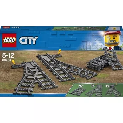 Конструктор LEGO® City Стрілочний перевід (60238)