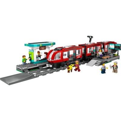 Конструктор LEGO® City Трамвай і вокзал у центрі міста (60423)