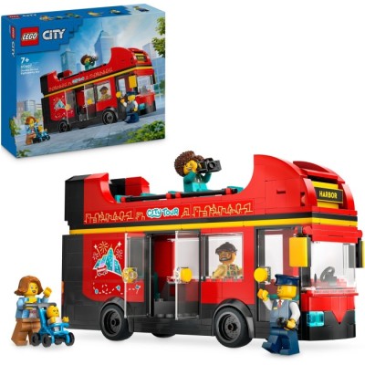 Конструктор LEGO® City Червоний двоповерховий екскурсійний автобус (60407)