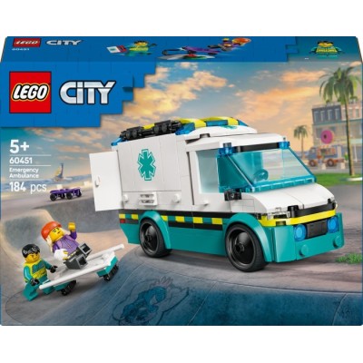 Конструктор LEGO® City Швидка допомога (60451)
