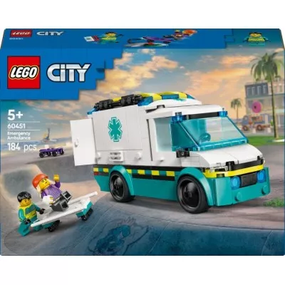 Конструктор LEGO® City Швидка допомога (60451)