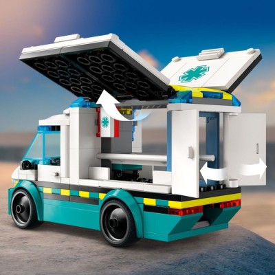 Конструктор LEGO® City Швидка допомога (60451)
