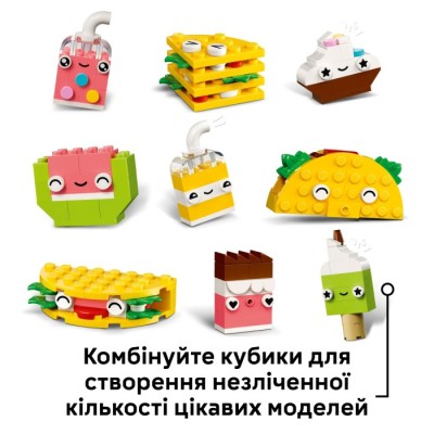 Конструктор LEGO® Classic Творчі друзі з їжею (11039)