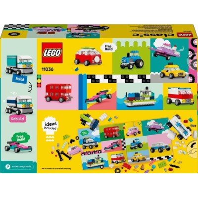 Конструктор LEGO® Classic Творчі транспортні засоби (11036)
