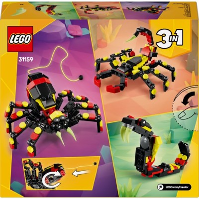Конструктор LEGO® Creator Дика тварина: Дивовижний павук (31159)