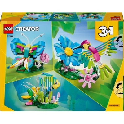 Конструктор LEGO® Creator Дикі тварини: барвистий колібрі (31384)
