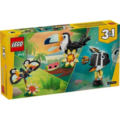 Конструктор LEGO® Creator Дикі тварини: тропічний тукан (31173)