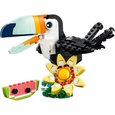 Конструктор LEGO® Creator Дикі тварини: тропічний тукан (31173)