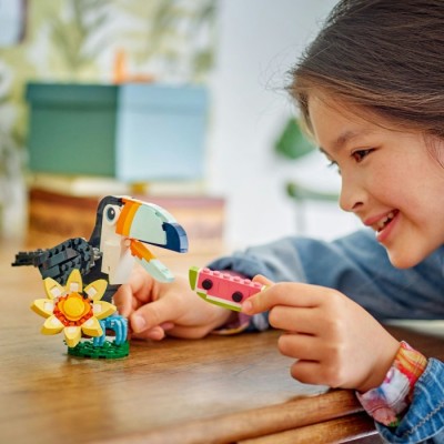 Конструктор LEGO® Creator Дикі тварини: тропічний тукан (31173)