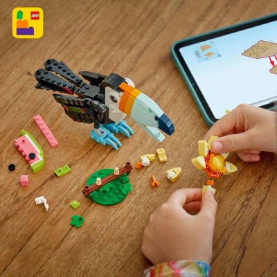 Конструктор LEGO® Creator Дикі тварини: тропічний тукан (31173)
