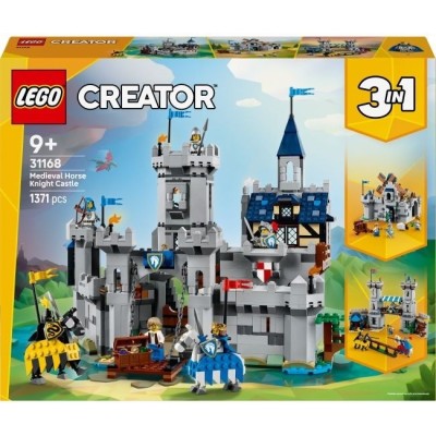 Конструктор LEGO® Creator Середньовічний замок із лицарем на коні (31168)