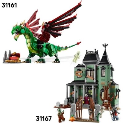 Конструктор LEGO® Creator Середньовічний замок із лицарем на коні (31168)