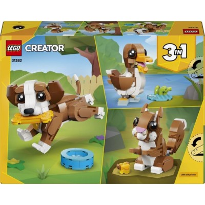 Конструктор LEGO® Creator Чарівні тварини: грайливе цуценя (31382)