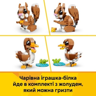 Конструктор LEGO® Creator Чарівні тварини: грайливе цуценя (31382)