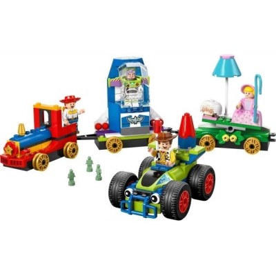 Конструктор LEGO® Disney Pixar Святкування з Історії Іграшок: потяг і авто для перегонів (43264)